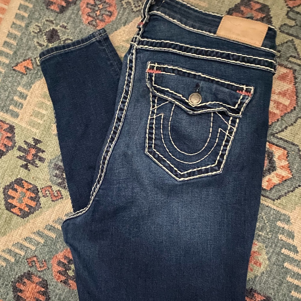 True Religion Halle Straight Leg Jeans